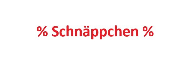 Schnäppchenecke