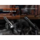 Fenix WF25RM LED Taschenlampe mit weißem & UV Licht u. Ladestation