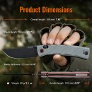 Ruike Messer P856-K grau