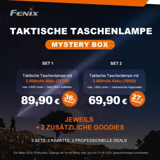 Fenix  Mystery Box Taktische Taschenlampe