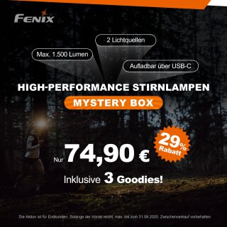 Fenix  Mystery Box High-Performance Stirnlampe