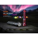Fenix LD36R LED Taschenlampe mit weiß, rot, orange, pink,blau, lila und grünem Licht
