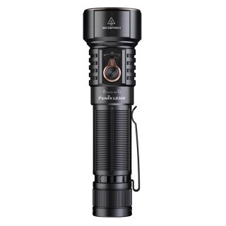 Fenix LD36R LED Taschenlampe mit weiß, rot, orange, pink,blau, lila und grünem Licht Schwarz