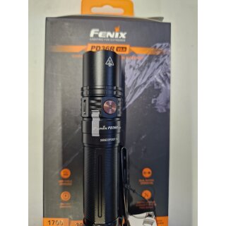 Kopie von Fenix PD36R V2.0 Vorführware mit Fehlgravur