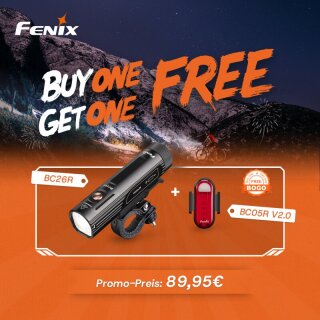 Fenix BC26R-D + BC05R V2.0 Universallampen-Set