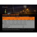 Fenix C7 LED Taschenlampe mit USB Anschluss orange