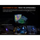 Fenix E06R Schlüsselbundleuchte Weißes+UV+Laser Licht Weiß