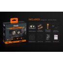 Fenix HM65R Stirnlampe + ARB-L18-3400 Li-ion Akku