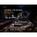 Fenix HM61R V3.0 LED Stirnlampe mit LiIon Akku  SET