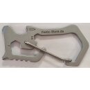 Fenix Mehrzweck Edelstahl Karabiner 6 in 1