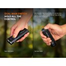 Fenix E06R Pro Taschenlampe Weißes+UV+Laser Licht schwarz