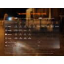 Fenix E06R Taschenlampe Weißes+UV+Laser Licht Weiß