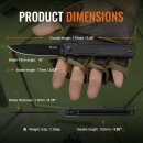 Ruike Messer D712 Schwarz