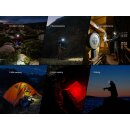 Fenix HP12R-T LED Stirnlampe schwarz Vorführware mit beschädigter Verpackung