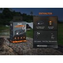 Fenix HM55R LED Stirnlampe  nebula - deutsche Version Verpackung schwarz englische Version