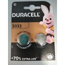 Duracell DL2032 CR2032 3V Lithium Batterie 2er-Blister