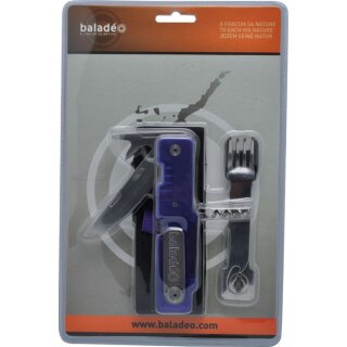 Outdoorbesteckset Baladéo, malvenes ABS in Blister