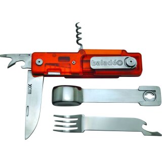 Outdoorbesteckset Baladéo, orange