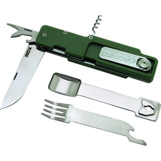 Outdoorbesteckset Baladéo, khakifarbenes