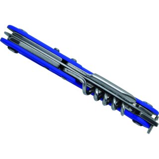 Multifunktionsmesser barrow, 7 Funktionen, blau