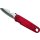 Nicht mehr lieferbar:Messer No Limit, rot-transparent für Kordeln von 20 mm Lä