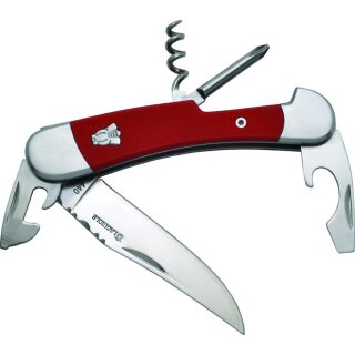 Laguiole Multifunktionsmesser , roter G10 Griff
