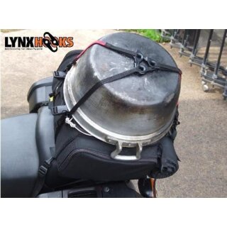 Lynx Hooks Spanngurte 2er Set neon orange