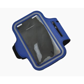 SPORTARMBAND FÜR SMARTPHONE TRAIL, BLAU