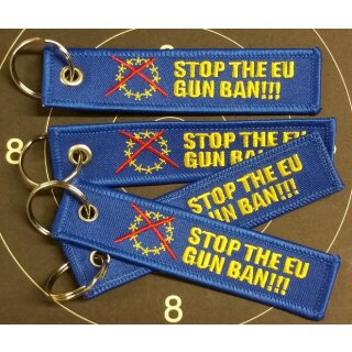 GRA Schlüsselanhänger Stop EU Gun Ban