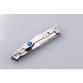 Ruike Messer P108-SF Stonewashed Stainless Steel Handle