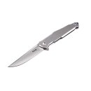 Ruike Messer P108-SF Stonewashed Stainless Steel Handle