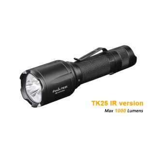 Fenix TK25IR Weiß + Infrarot LED Taschenlampe Vorführlampe mit leichten Gebrauchsspuren