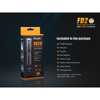 Fenix FD20 Cree XP-G2 S3 LED Taschenlampe