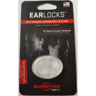 SureFire EarLocks ELU1-CLR-MPR