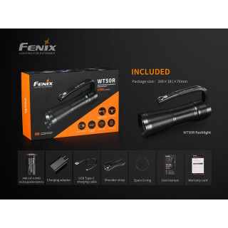 Fenix WT50R multifunktionaler Suchscheinwerfer