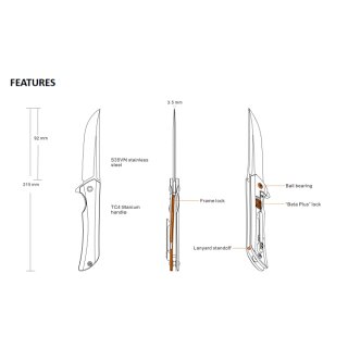 Ruike Messer M121-TZ