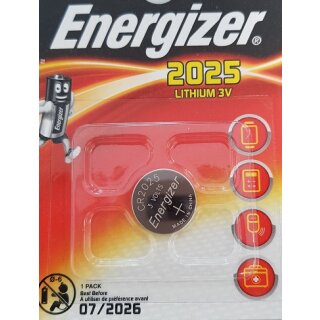 Energizer 2025 3V Lithium 1er-Blister