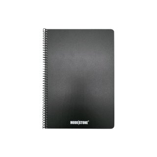 Modestone® A6 Side Spiral Notebook 145x105mm 50 Blatt