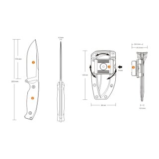 Ruike Messer Jager F118