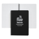 Modestone® A5 Side Spiral Notebook 148x210mm 30 Blatt - Gelb