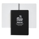 Modestone® A5 Side Spiral Notebook 148x210mm 50 Blatt - Gelb