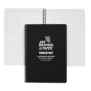 Modestone® A5 Side Spiral Notebook 148x210mm 50 Blatt - Grün