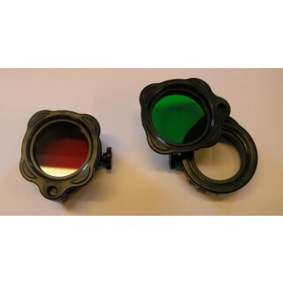 Wolf-Eyes FD42 Rot u. Grün Filter 6AX MC-SNIPER / MC-E T3 Fenix LD40 - Grün