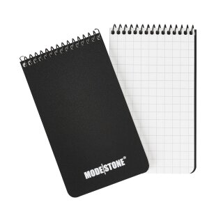 Modestone® Handy Pad 76x130mm 30 Blatt - Schwarz - mit Fenix Logo