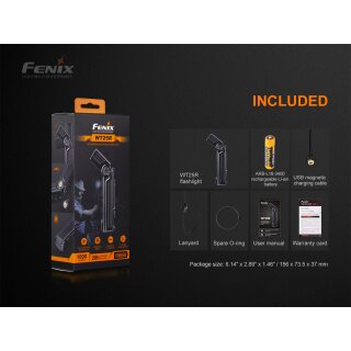Fenix WT25R LED Taschenlampe