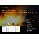 Fenix WF30RE EX-Geschützte Taschenlampe Vorführware mit beschädigter Verpackung