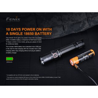 Fenix PD35 V3.0 LED Taschenlampe