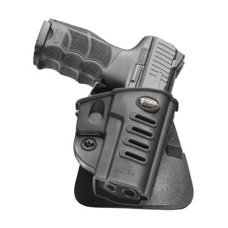 Fobus HK--30 Passive Retention Holster with Adjustment Screw H&K P30, P30 SK; Walther PPQ 