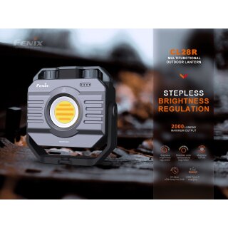 Fenix CL28R LED Industrieleuchte & Campingleuchte mit USB Anschluss