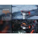 Fenix HM62-T LED Stirnlampe mit LiIon Akku magma